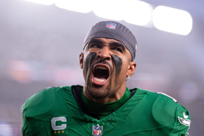 Jalen Hurts and the Philadelphia Eagles came back for a victory against the Buffalo Bills in Week 12.